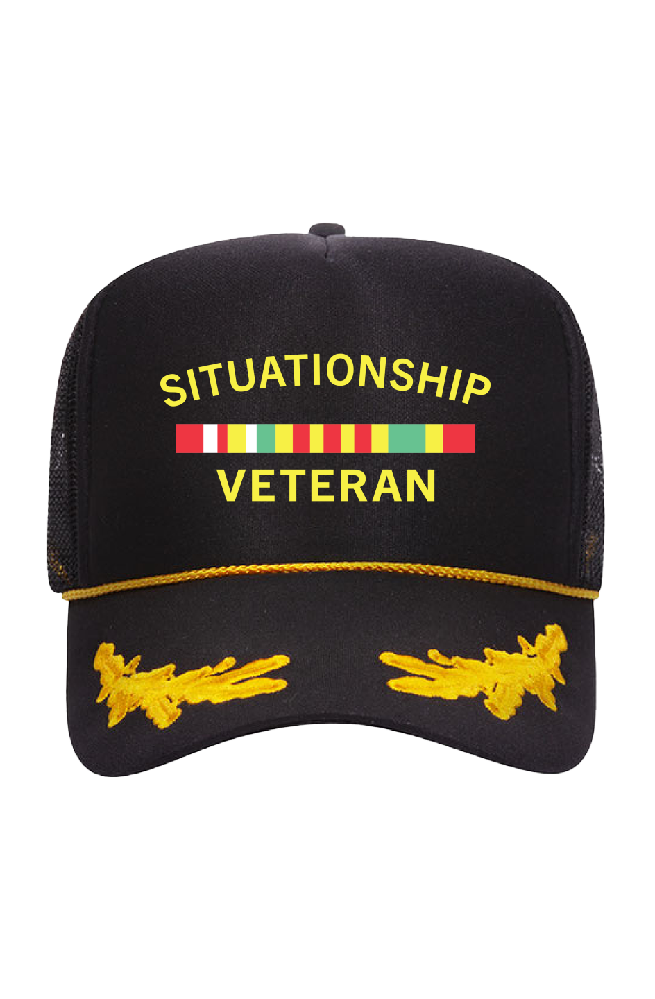 Situationship Veteran Trucker Hat