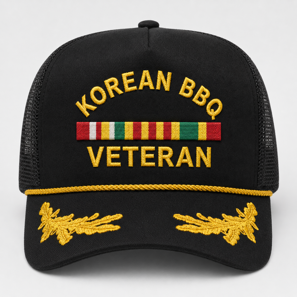 Korean BBQ Veteran Trucker Hat