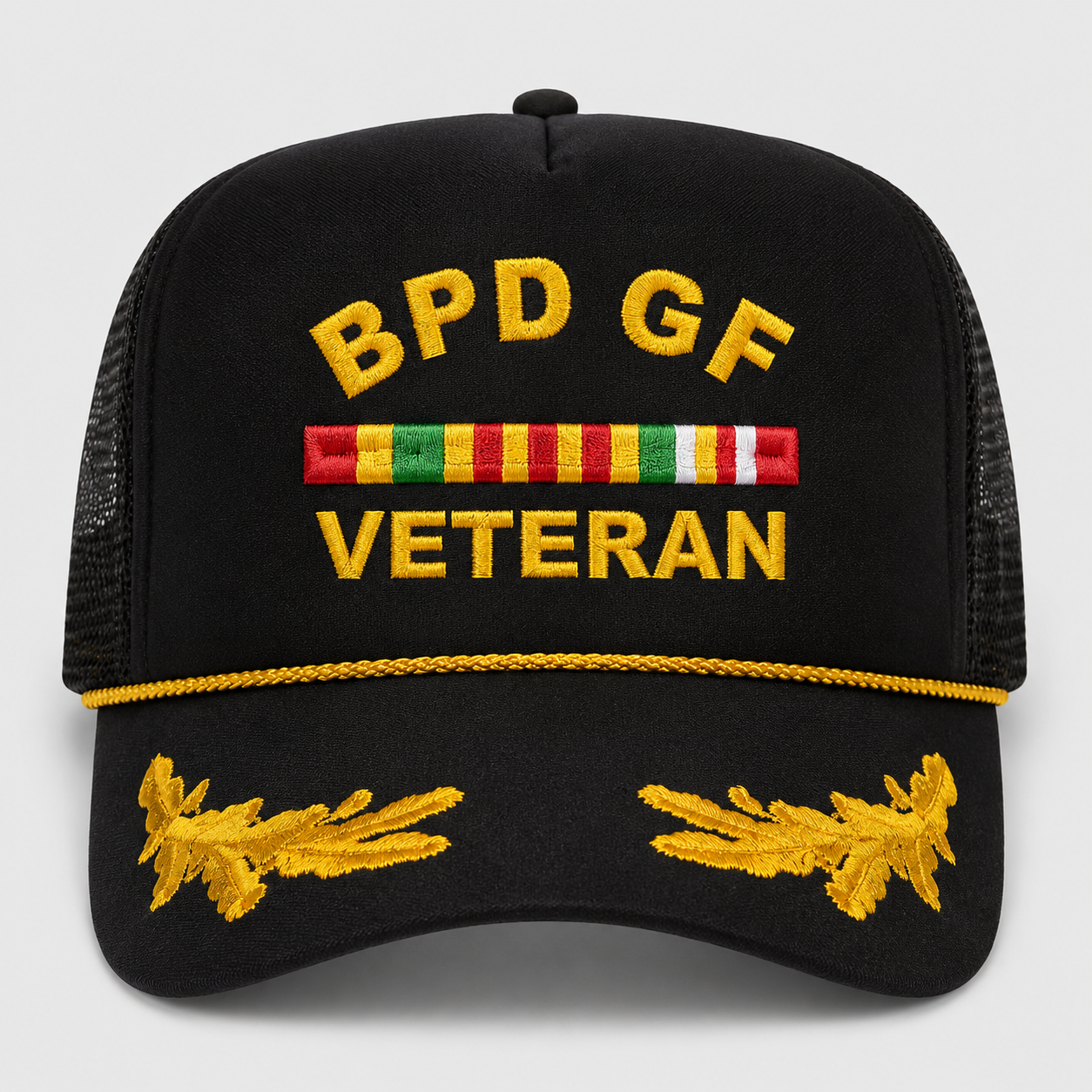 BPD GF Veteran Trucker Hat