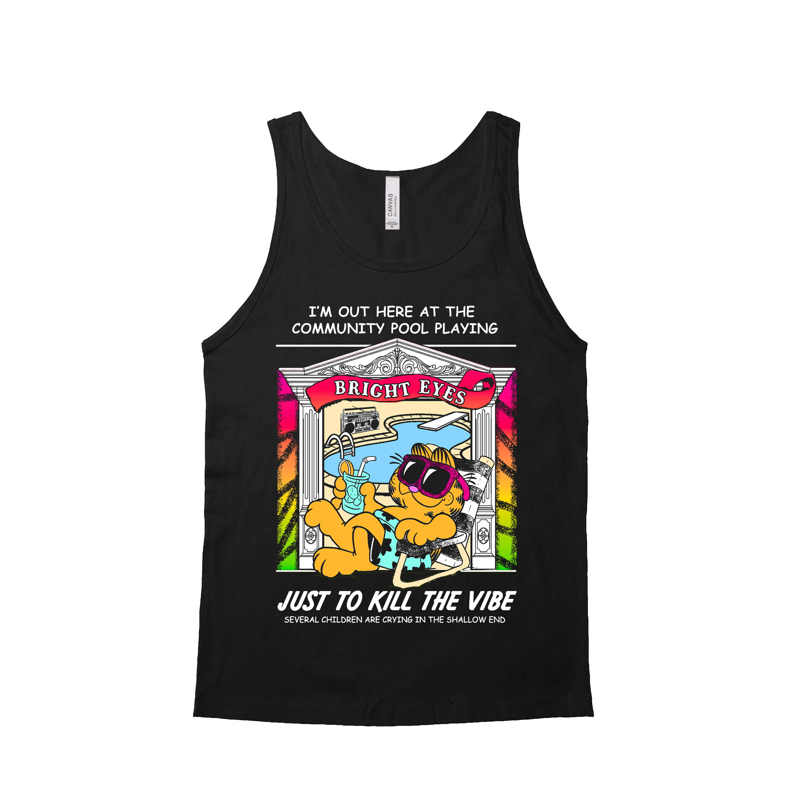 Kill The Vibe Black Tank