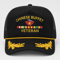 Chinese Buffet Veteran Trucker Hat