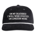 Deathbed Cord Rope Cap