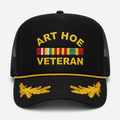 Art Hoe Veteran Trucker Hat