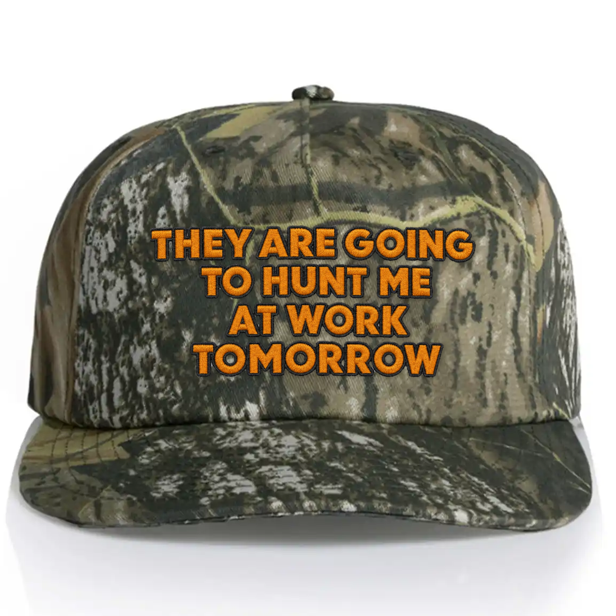 Hunt Me Tomorrow Camo Hat