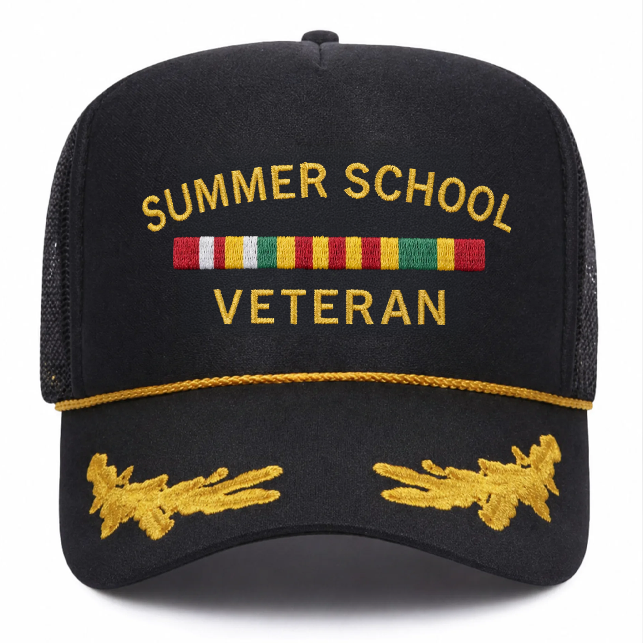 Summer School Veteran Trucker Hat